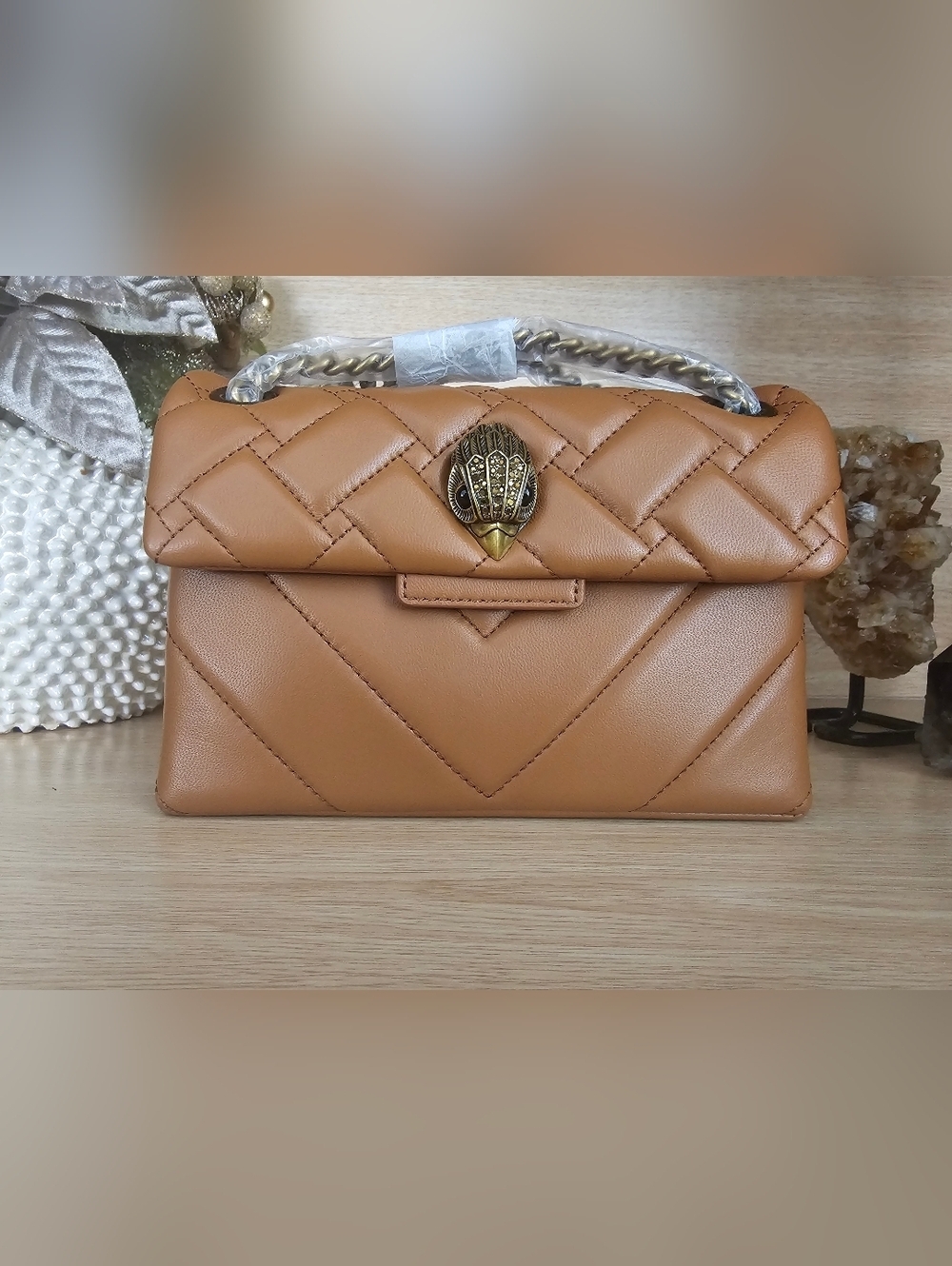 Kurt Geiger Leather Mini Kensington .
